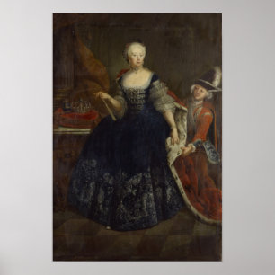 Elisabeth Christine von Braunschweig as Queen Poster