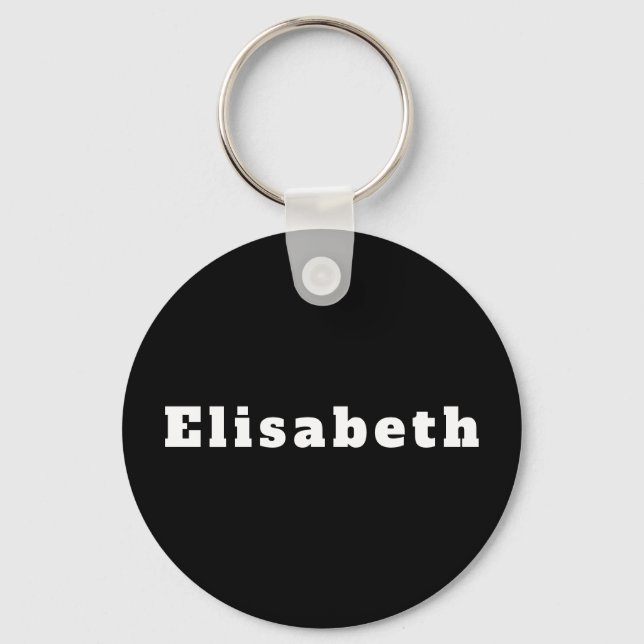 Elisabeth Key Ring (Front)