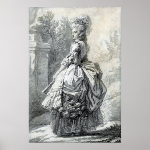 Elisabeth Louise Vigée Le Brun Marie Antoinette Poster
