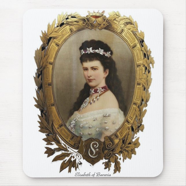 Elisabeth of Bavaria Mousepad (Front)