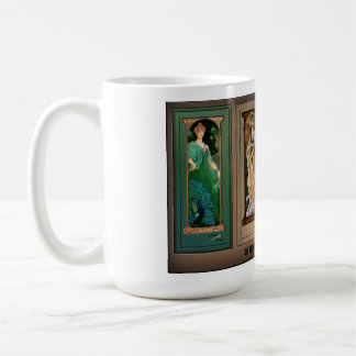 Élisabeth Sonrel Art Nouveau Maiden Bird Series Coffee Mug