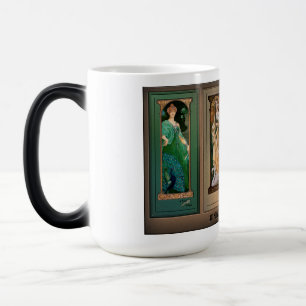 Élisabeth Sonrel Art Nouveau Maiden Bird Series Magic Mug