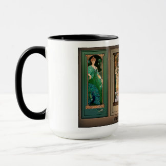 Élisabeth Sonrel Art Nouveau Maiden Bird Series Mug