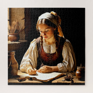 “Elisabeth”, “The Young Scholar” Jigsaw Puzzle