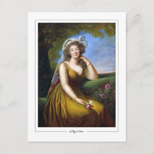 Élisabeth Vigée Le Brun #128 - Fine Art Postcard