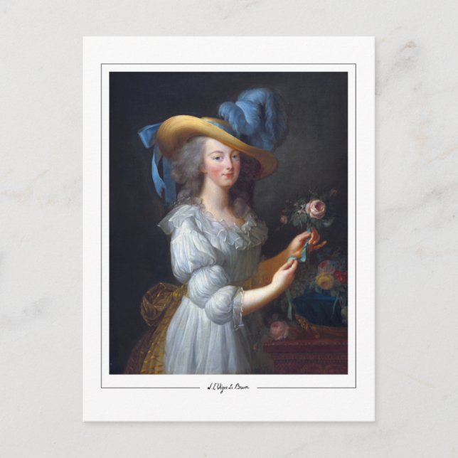 Élisabeth Vigée Le Brun #189 - Fine Art Postcard (Front)