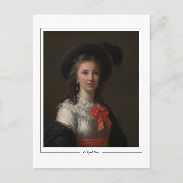 Élisabeth Vigée Le Brun #7 - Fine Art Postcard (Front)