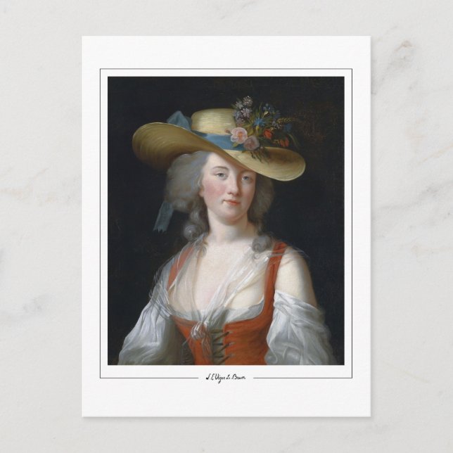 Élisabeth Vigée Le Brun #95 - Fine Art Postcard (Front)