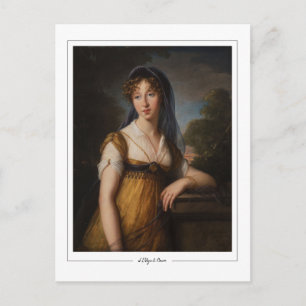 Élisabeth Vigée Le Brun #9 - Fine Art Postcard