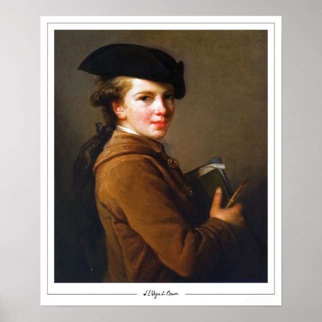 Élisabeth Vigée Le Brun Zedign Art Poster #170 (Front)