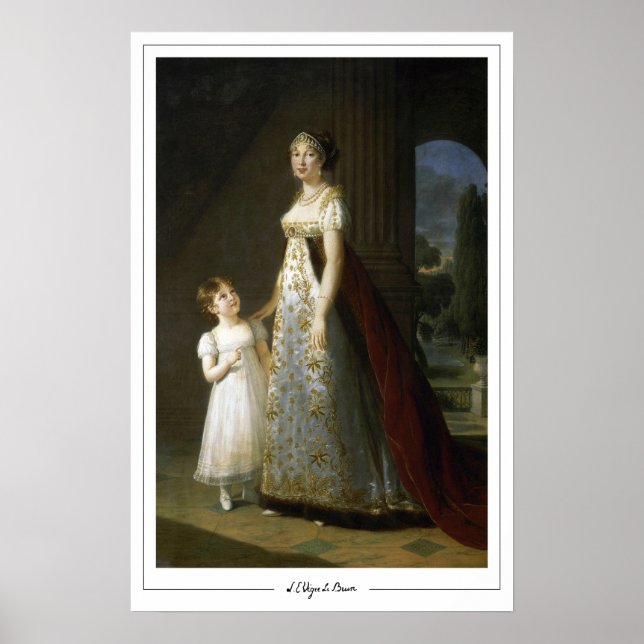 Élisabeth Vigée Le Brun Zedign Art Poster #239 (Front)