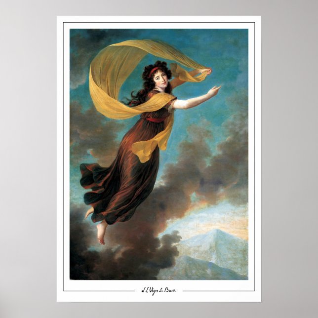 Élisabeth Vigée Le Brun Zedign Art Poster #274 (Front)
