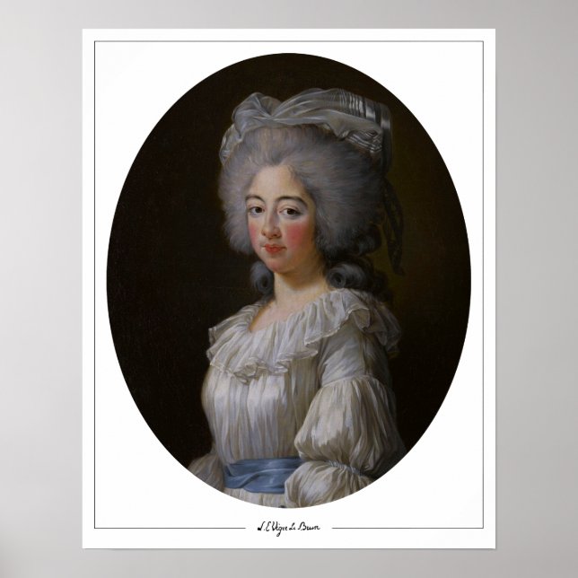 Élisabeth Vigée Le Brun Zedign Art Poster #32 (Front)