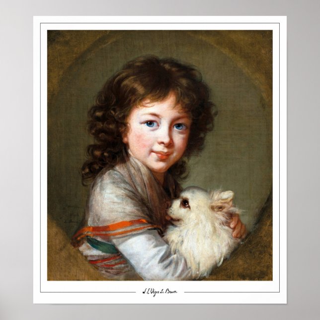 Élisabeth Vigée Le Brun Zedign Art Poster #33 (Front)