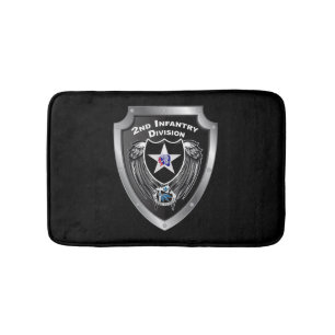 Elite 2nd Infantry Div “Indianhead Division” Bath Mat