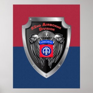 Elite 82nd Airborne Division Poster