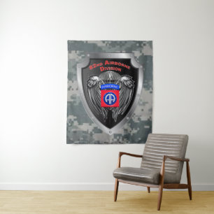 Elite 82nd Airborne Division Tapestry