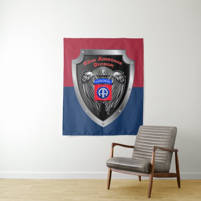 Elite 82nd Airborne Division Tapestry (In Situ)