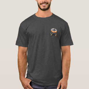 Elite Badge Minimal Gaming Emblem Tee