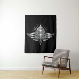 Elite Paratrooper Commemorative Design Tapestry