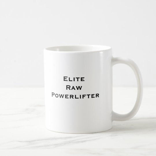 Elite Coffee Coffee Raw Elite Raw Powerlifter Powerlifter Mug Elite Raw Mug BQrCxeWdo