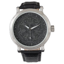 Elite Sigilum Dei Aemeth of John Dee Leather Watch