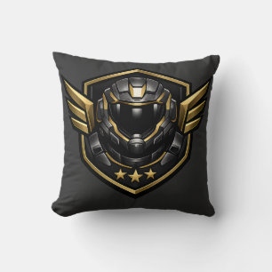 Elite Space Crew Exploration Division Throw Pillow