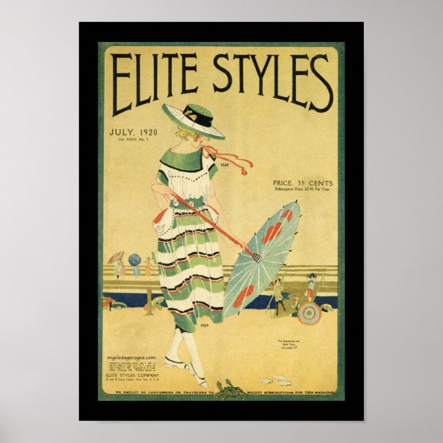 Elite Styles 1920 Poster (Front)