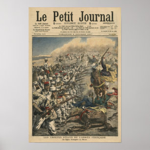 Elite troops of French army, French Foreign Poster