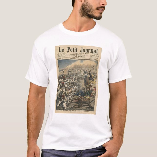 Elite troops of French army, French Foreign T-Shirt (Front)