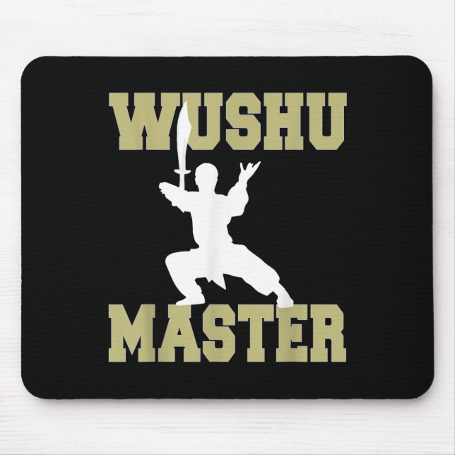Elite Warrior Mastery In Traditional Wushu Wean Se Mouse Pad (Front)