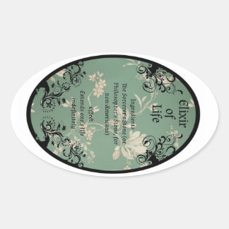 Elixir of life potion label