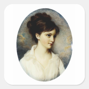 Eliza Izard (Mrs. Thomas Pinckney, Jr.), 1801 Square Sticker