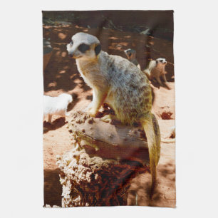 Eliza Queen Of The Meerkats, Dish Towel