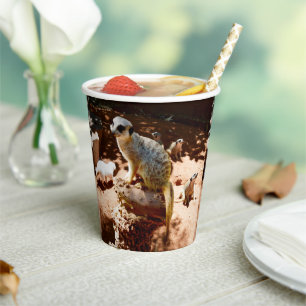 Eliza Queen Of The Meerkats, Paper Party Cups