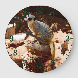 Eliza Queen Of The Meerkats, Wall Clock