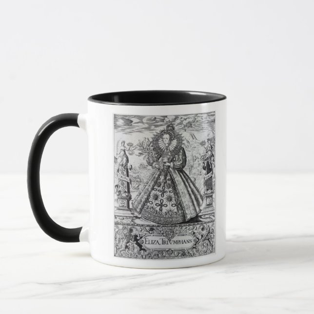 Eliza Triumphans, 1589 Mug (Left)
