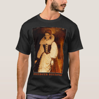 Elizabeth Bathory Countess Vampire Goth Graphic  T-Shirt