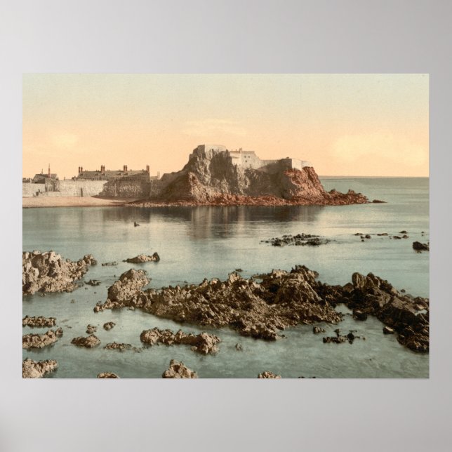Elizabeth Castle, St Heliers, archival print (Front)