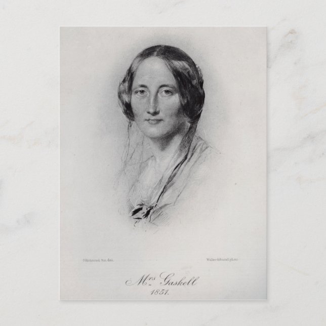 Elizabeth Cleghorn Gaskell Postcard (Front)