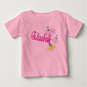 Elizabeth Girls Name, Baby Bodysuit