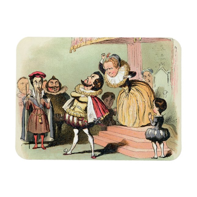 Elizabeth I (1533-1603): with Robert Devereux, 2nd Magnet (Horizontal)