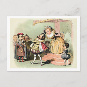 Elizabeth I (1533-1603): with Robert Devereux, 2nd Postcard