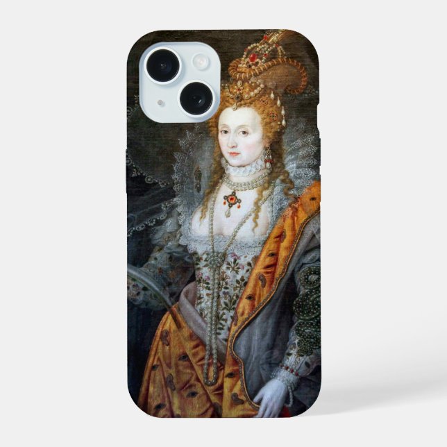 Elizabeth I  iPhone 15 Case (Back)