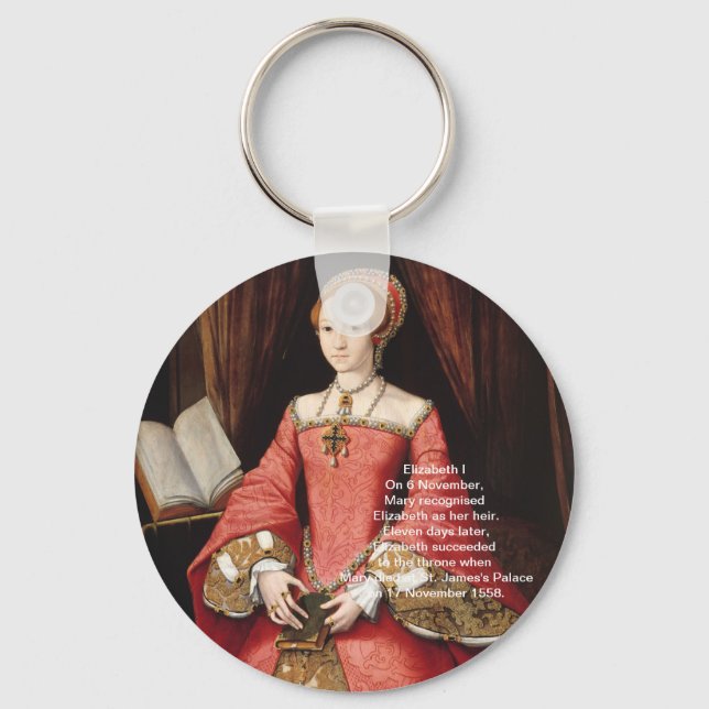 Elizabeth I Keychain (Front)