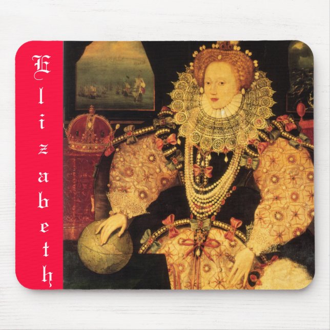 Elizabeth I Mousepad (Front)