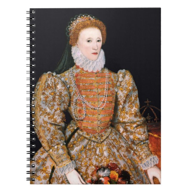 Elizabeth I of England (The “Darnley Portrait”) Notebook (Front)
