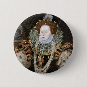Elizabeth I Portrait 6 Cm Round Badge