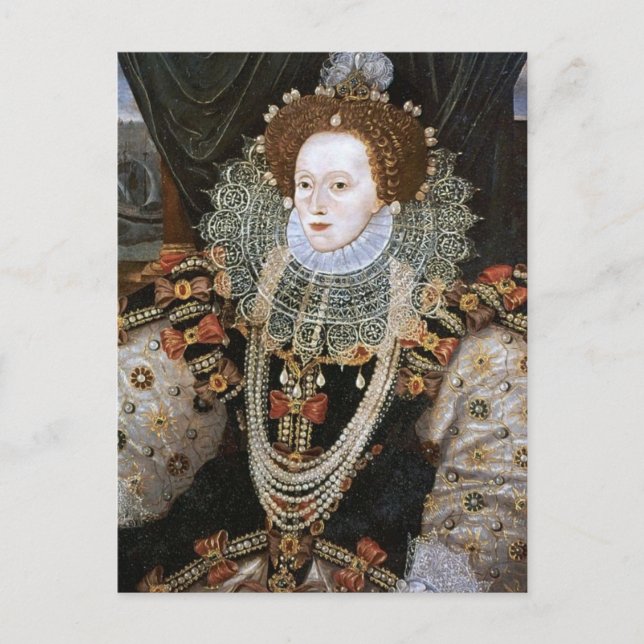 Elizabeth I Portrait Postcard (Front)
