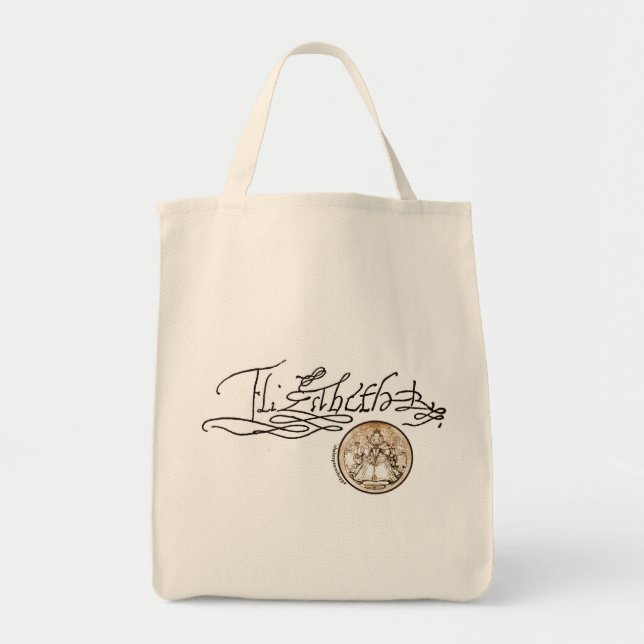 Elizabeth I Signature (Version 1) Tote Bag (Front)
